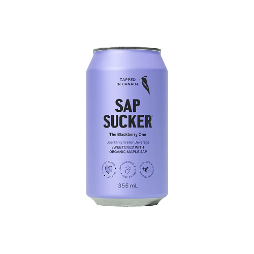 SapSucker Sparkling Water | The Blackberry One
