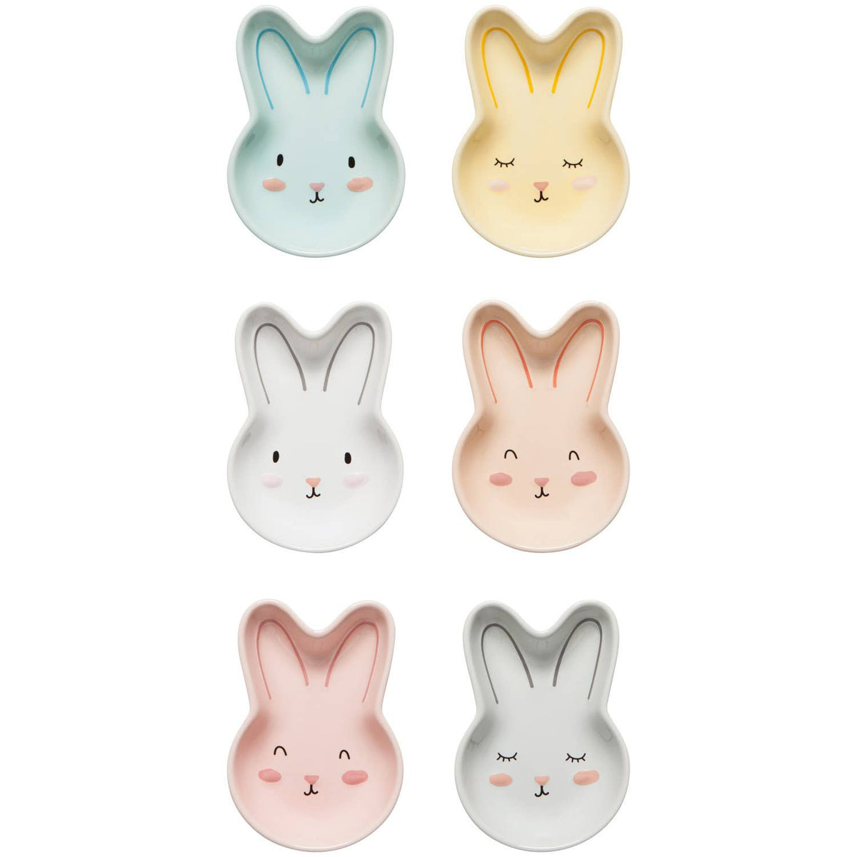 Easter Pinch Bowls | Set of 6 Assorted