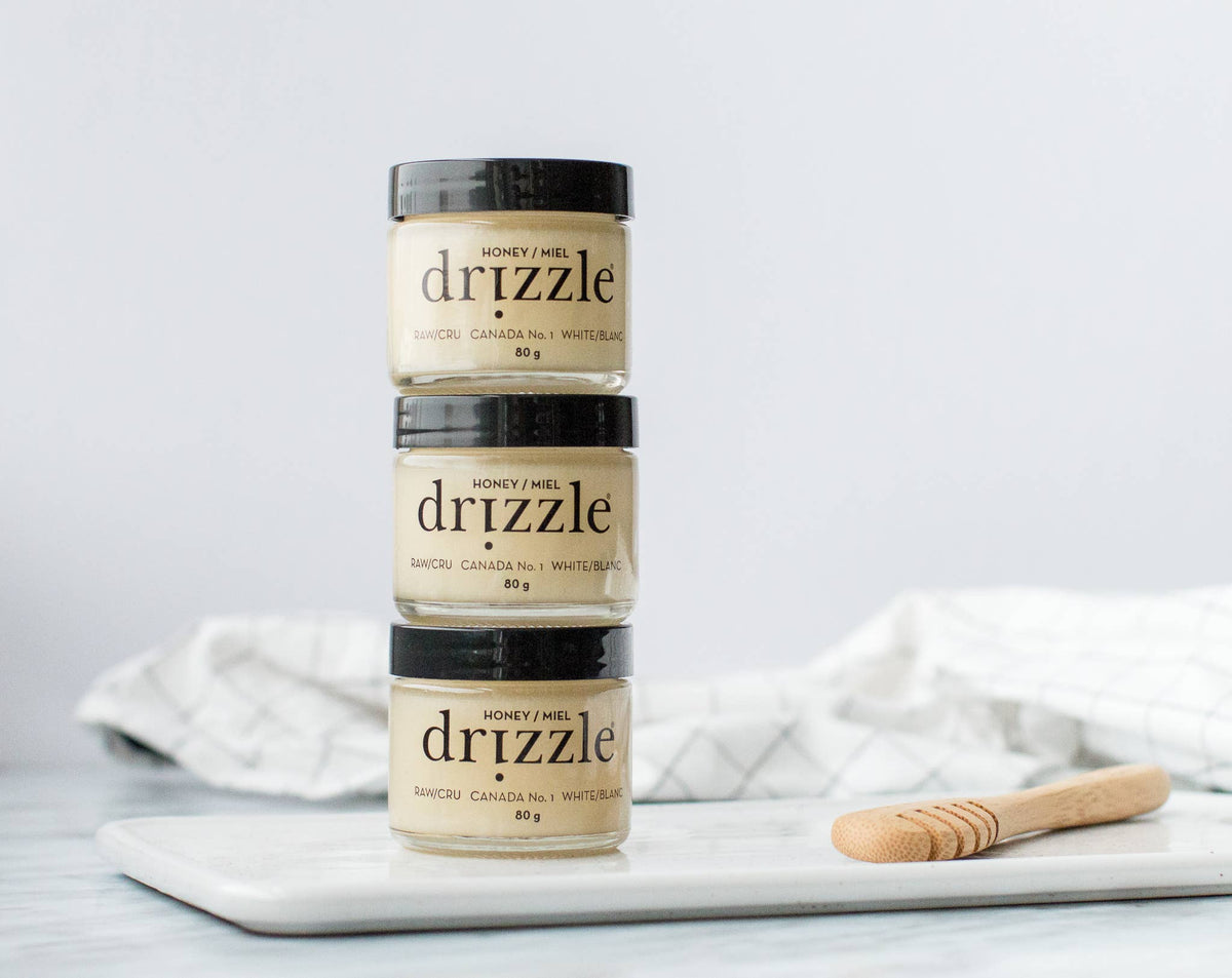White Raw Honey (80g) | Drizzle Honey