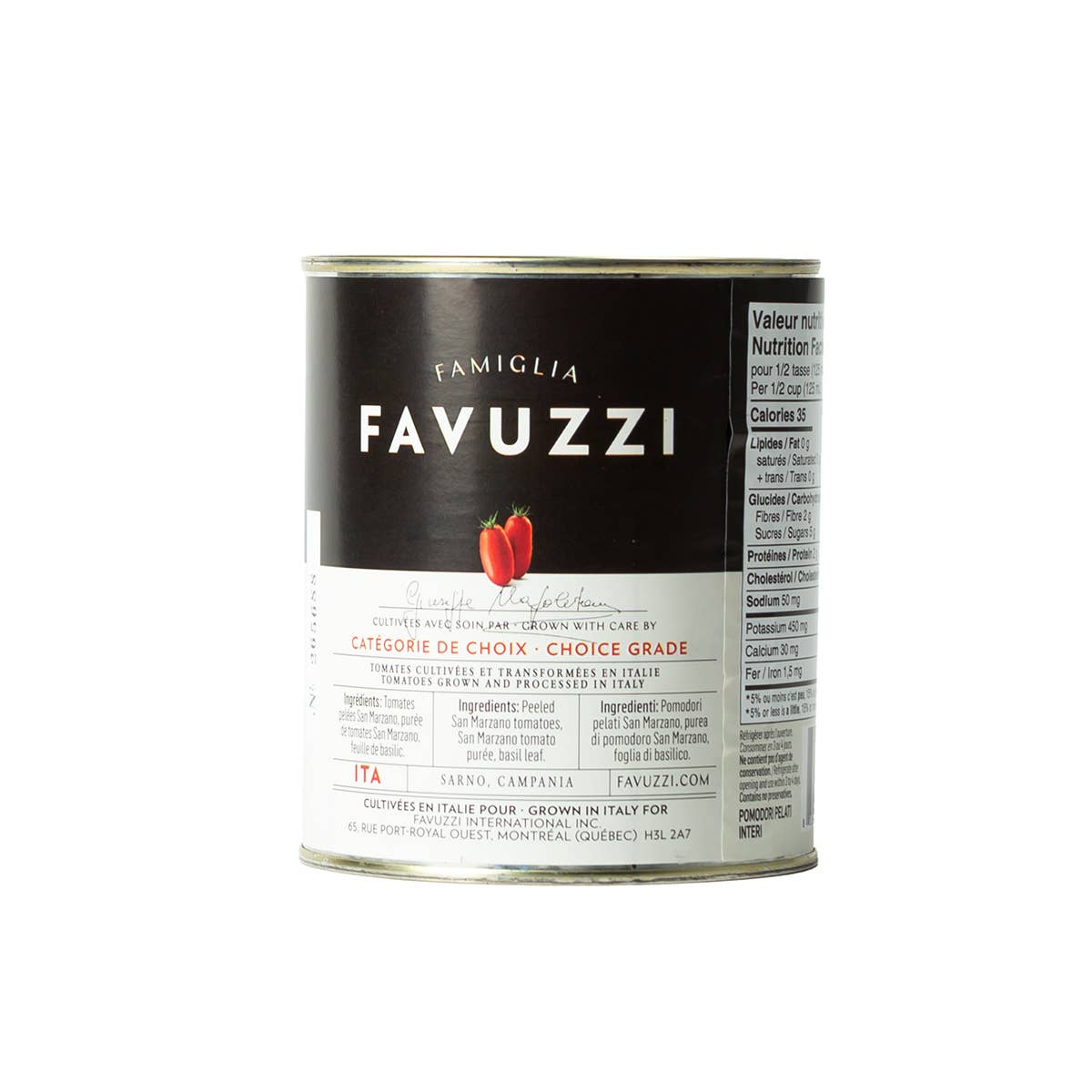 San Marzano P.D.O Tomatoes | Favuzzi