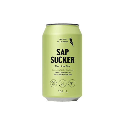 SapSucker Sparkling Water | The Lime One