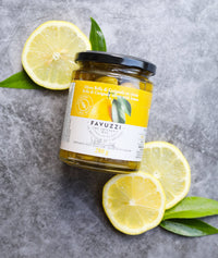 Bella Di Cerignola Olives With Lemon | Favuzzi