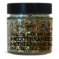 Mediterranean Infused Sea Salt (120g) | A Spice Affair