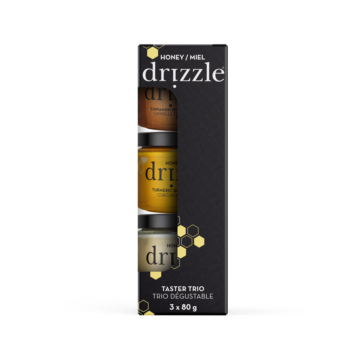 Drizzle Honey Taster Trio (3 x 80g)