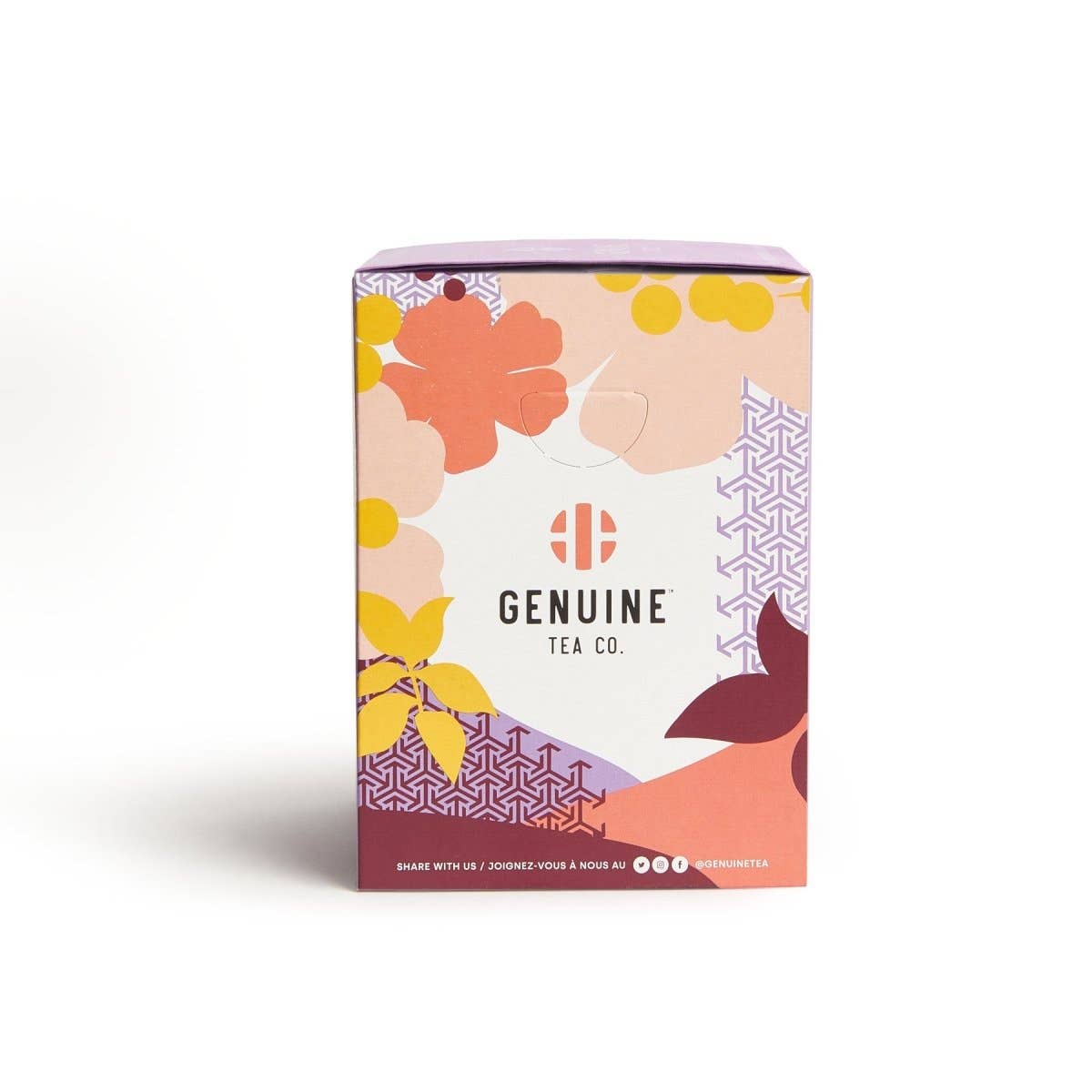 Organic Elderberry Hibiscus - Sparkling Iced Tea: 24 cans