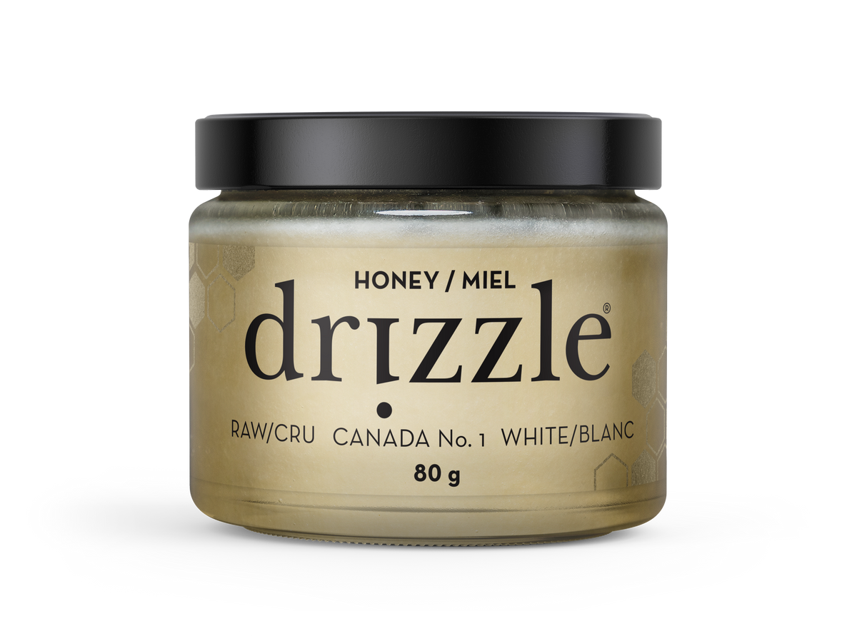 White Raw Honey (80g) | Drizzle Honey